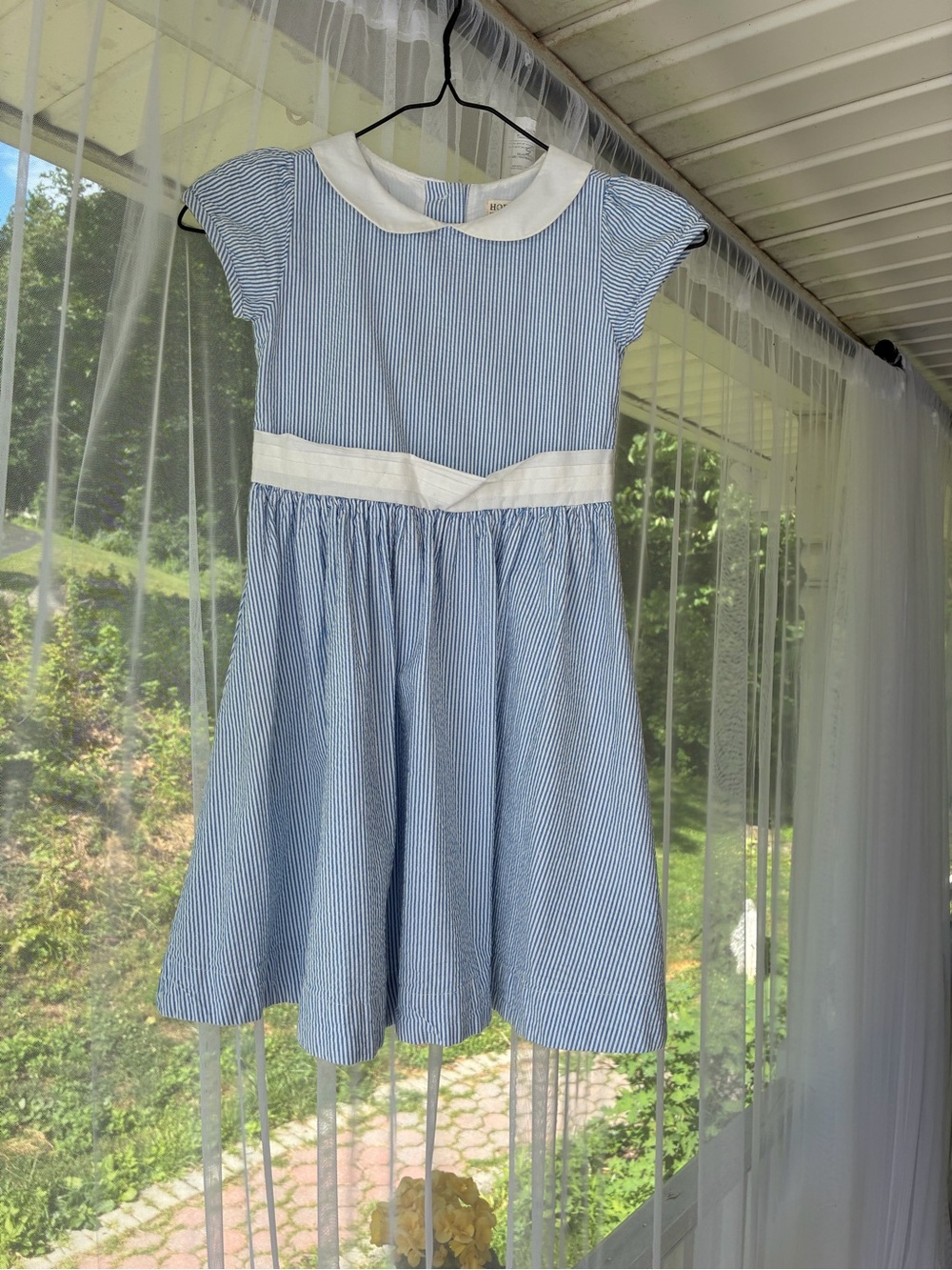 Hope and Henry Seersucker Dress